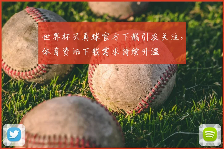 世界杯买真球官方下载引发关注,体育资讯下载需求持续升温
